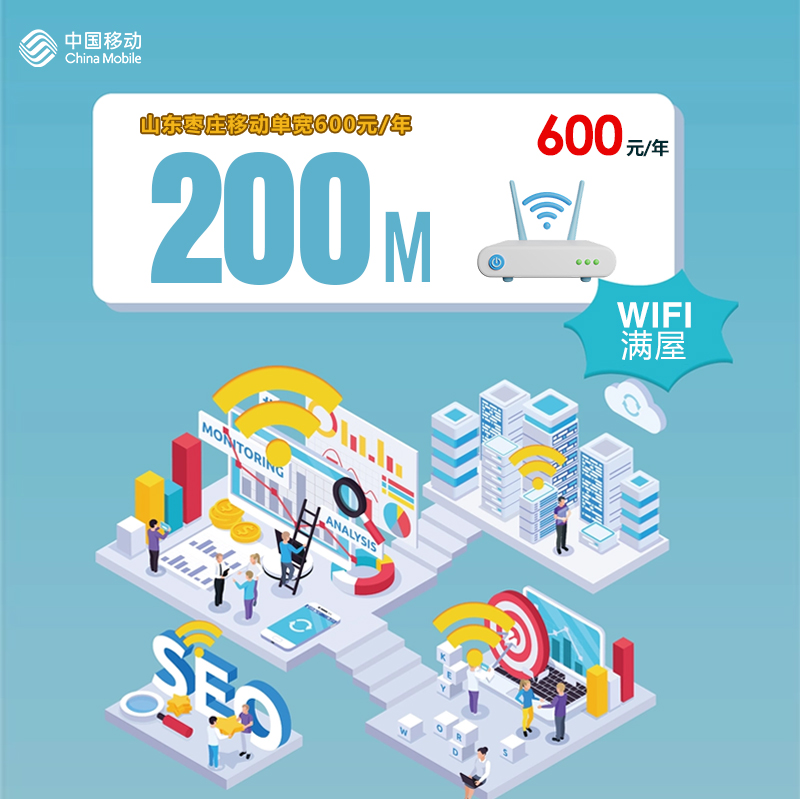 172号卡分销系统-山东枣庄移动单宽200M600元/年-172号卡推荐码77777777